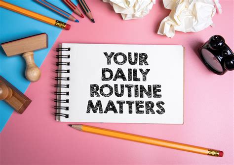 The Impact of Daily Routines on Personal Growth and Job Satisfaction