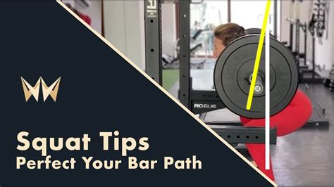 Squat Bar Path - YouTube