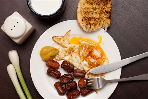Unhealthy breakfast stock image. Image of plate, nutrition - 26842253