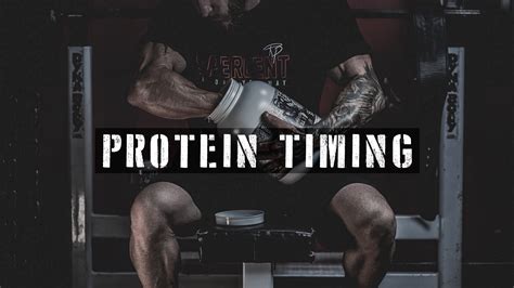 Protein Timing