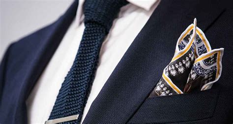 Should you wear a pocket square with your bespoke suit? - Damanino | Bespoke Suit and Shirt Makers