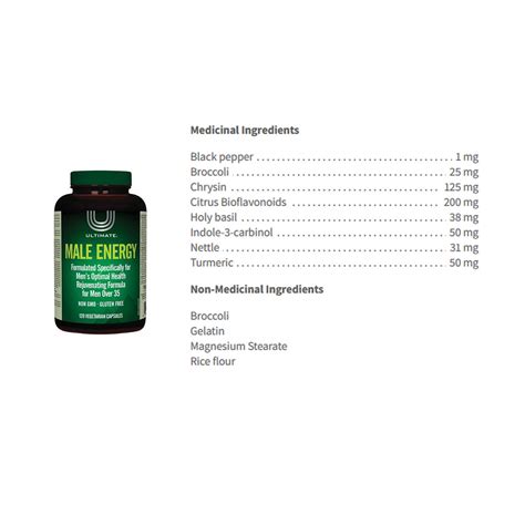 Ultimate Male Energy 120Cap | Optimize Nutrition