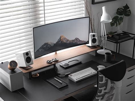 Modern Office Desk Set Up at Jeramy Phillip blog