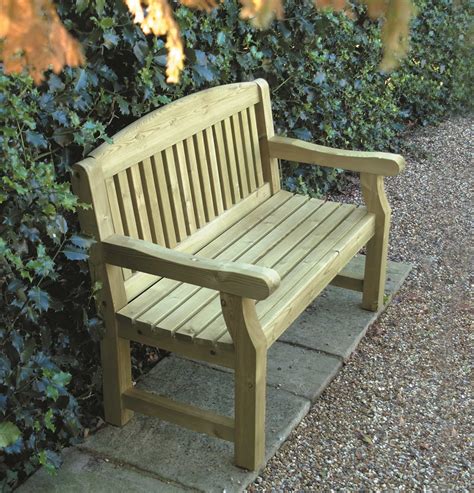 Wooden 5' Garden Benchs - Duncombe Sawmill, local and UK delivery from ...