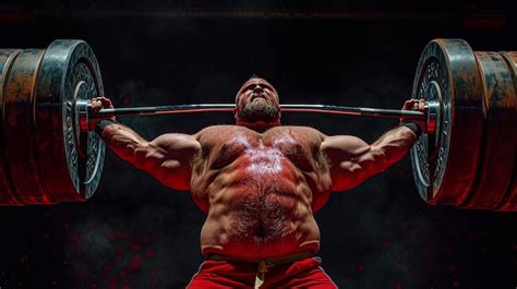 Premium Photo | Strong Athlete Powerlifting with Heavy Weights