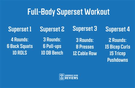 Superset Workouts: What They Are and How to Do Them | Garage Gym Reviews