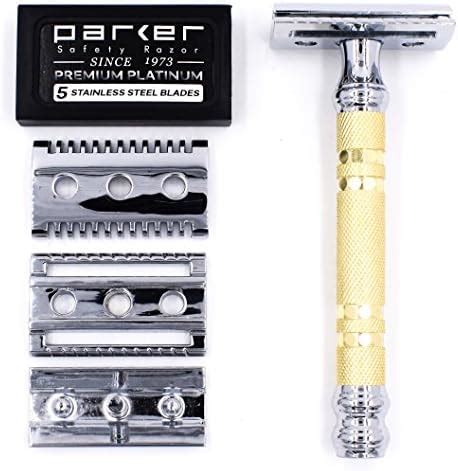 Amazon.com: Parker Safety Razor, The SOLOEDGE Single Edge Safety Razor ...